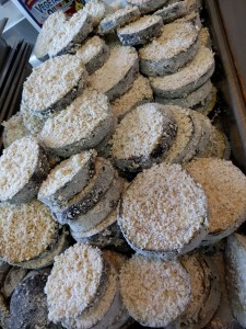 eggplant parmesan prep