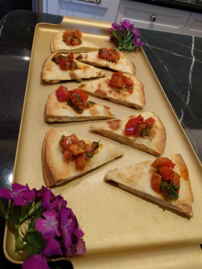 Mushroom Quesadillas